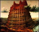 Pieter Bruegel's Little Tower of Babel, 1563 (thumbnail)